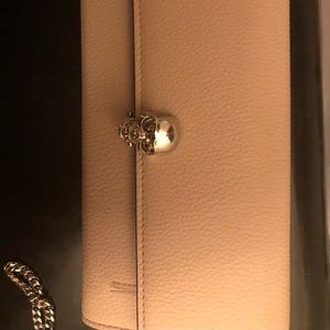 BLUSH PINK New ALEXANDER MCQUEEN CROSSBODY MINI BAG